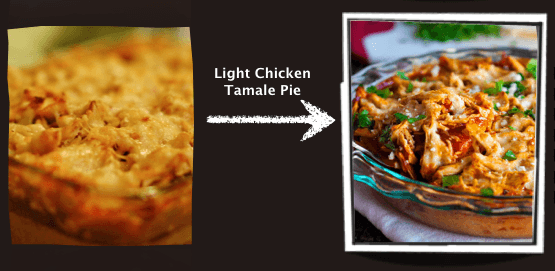 Food Photography Before and After.