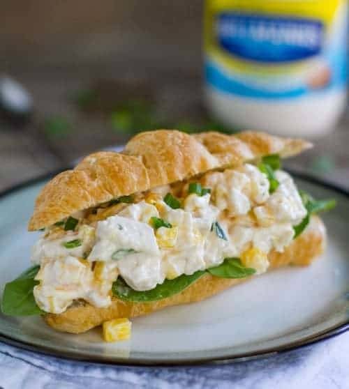 A picture of Mango Chicken Salad Sandwich