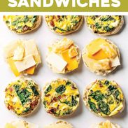 meal prep breakfast sandwich